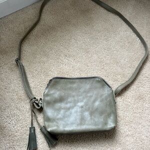 Elegant Gray Crossbody Bag